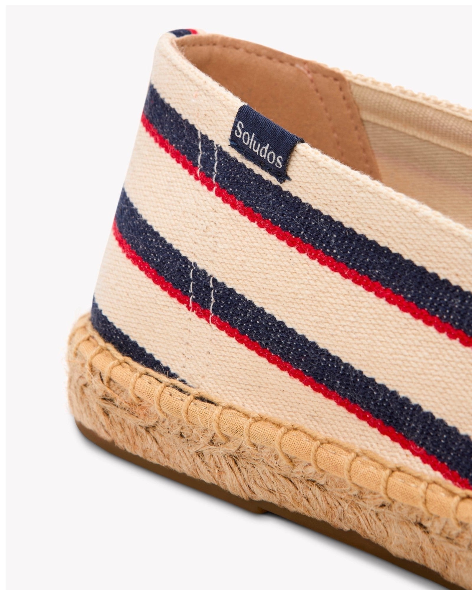 MensEspadrillesThe OriginalWoven StripesClassic  Ivory  Navy  Red