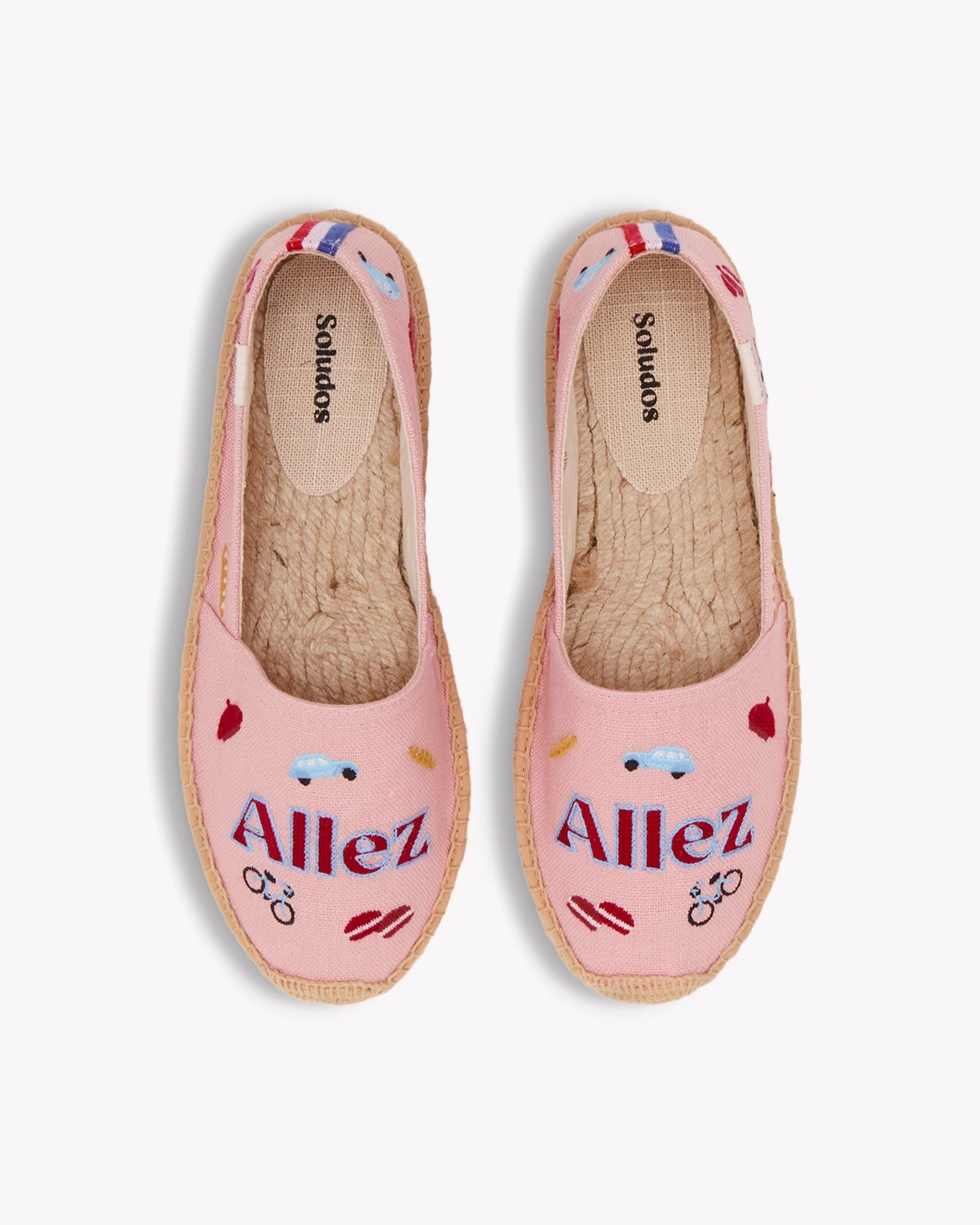 WomensEspadrillesThe OriginalEmbroideryRosa Pink  France 24