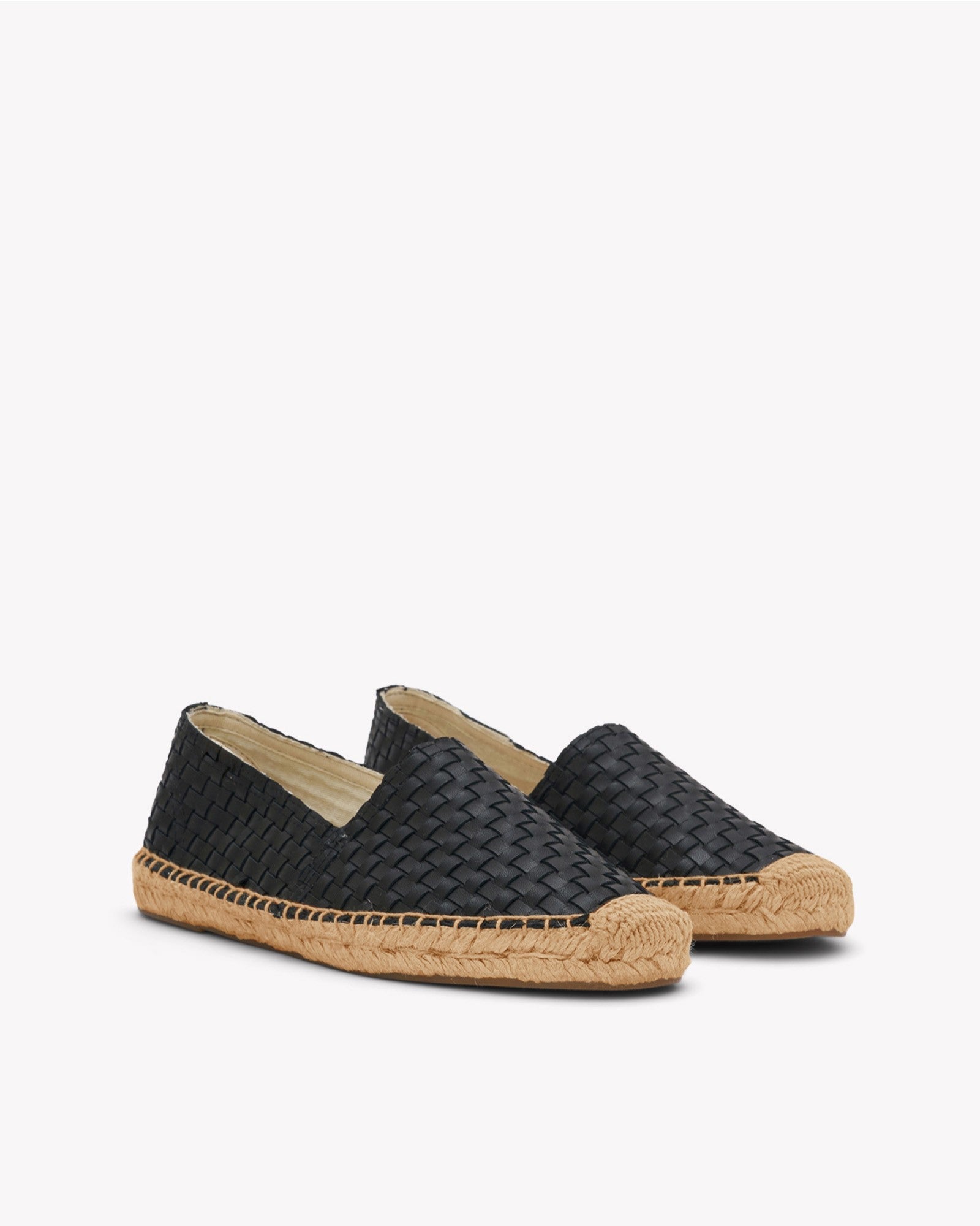 WomensEspadrillesThe OriginalWoven LeathersNoche Black