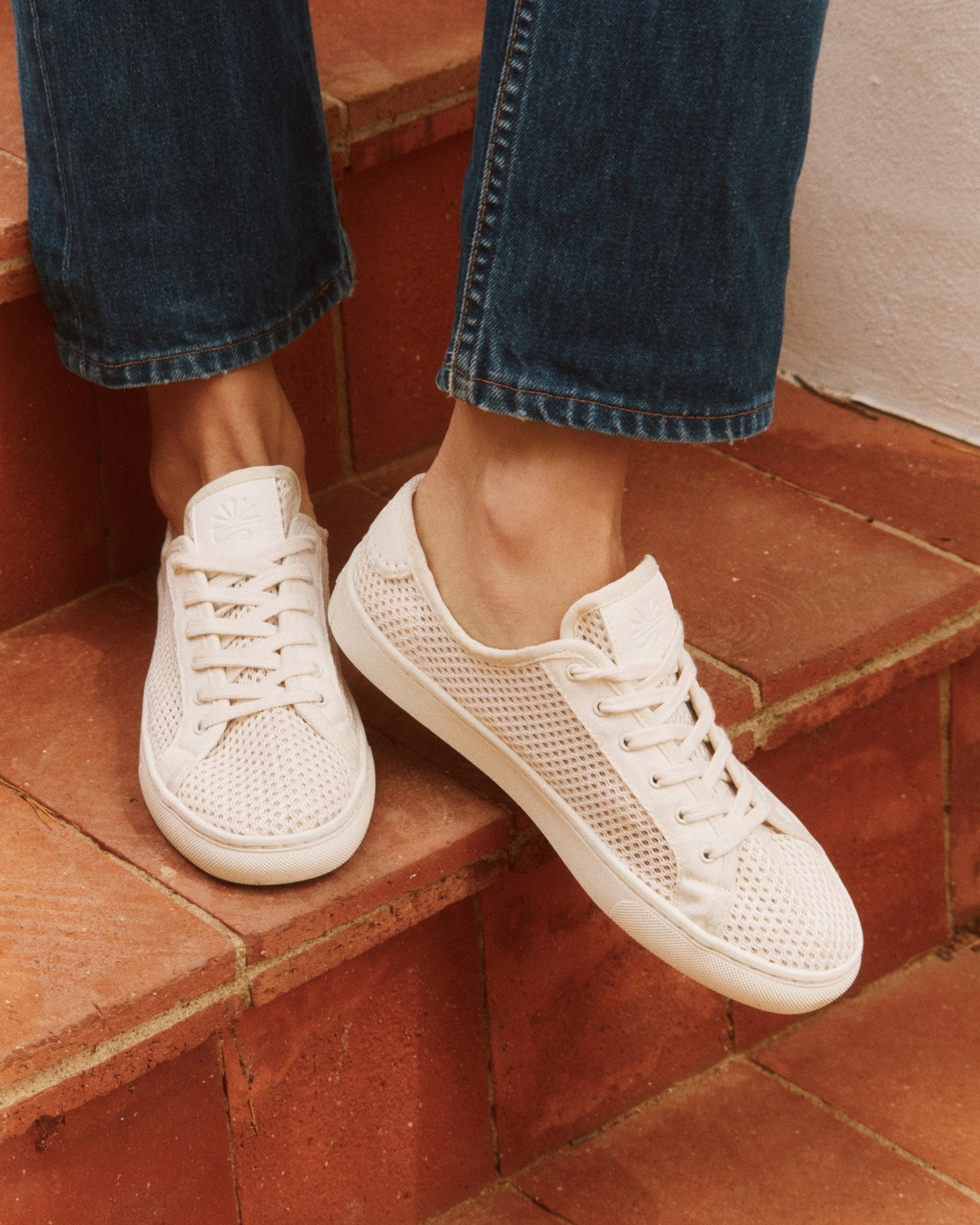 WomensSneakersThe IbizaMesh ColorsSea Salt White