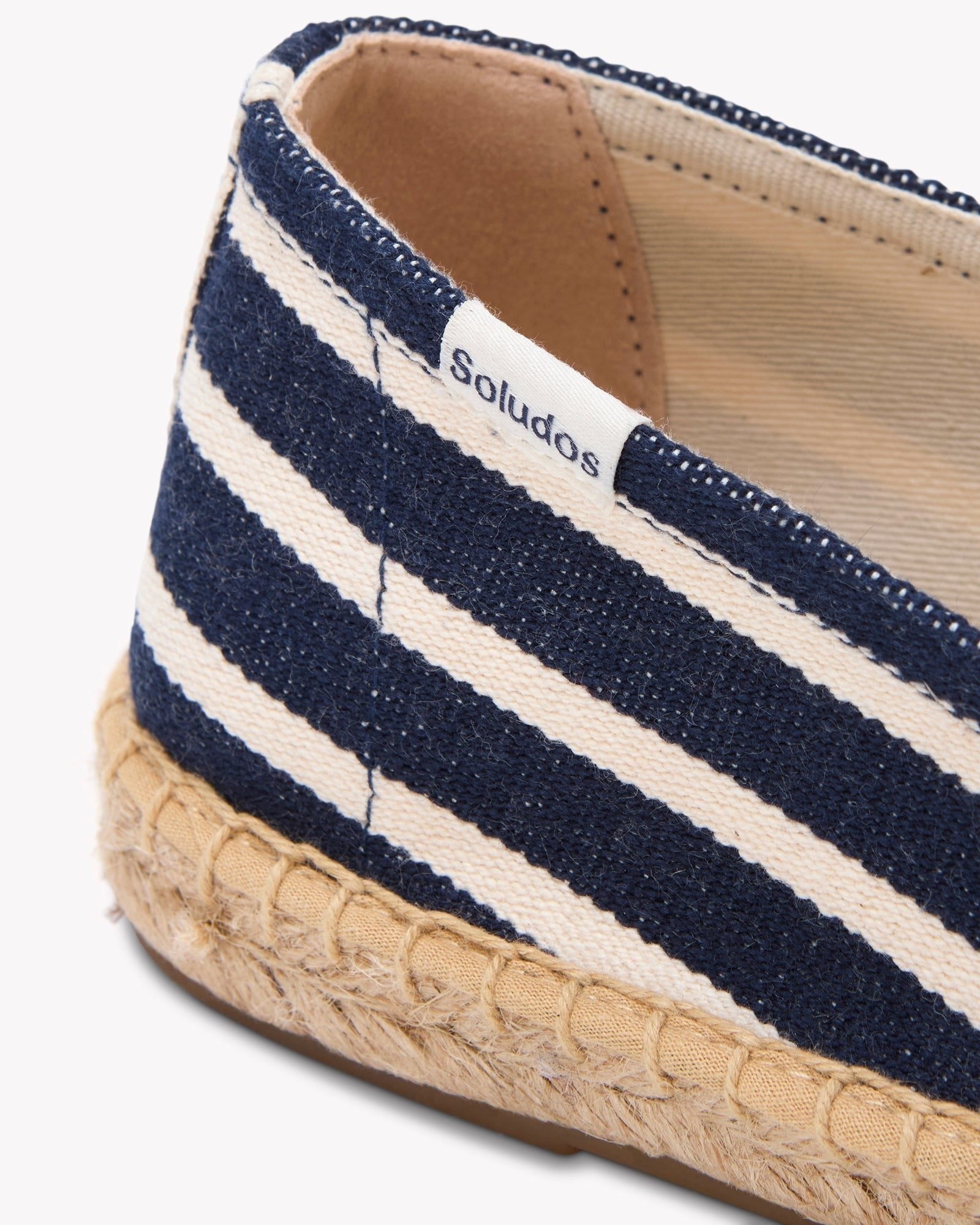 WomensEspadrillesThe OriginalWoven StripesClassic  Navy  Ivory