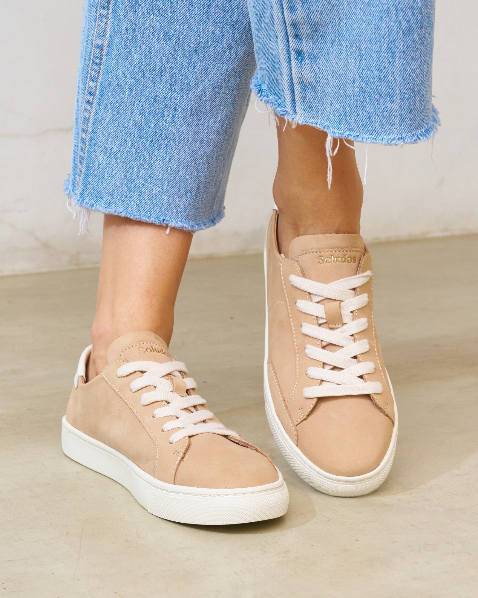 WomensSneakersThe IbizaLeather ColorsChampagne Pink