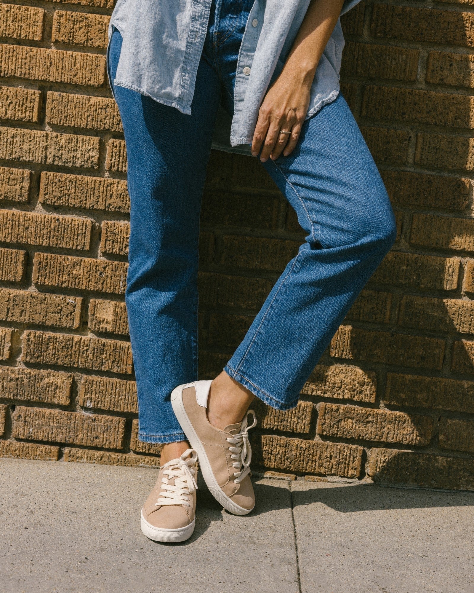 WomensSneakersThe IbizaLeather ColorsChampagne Pink