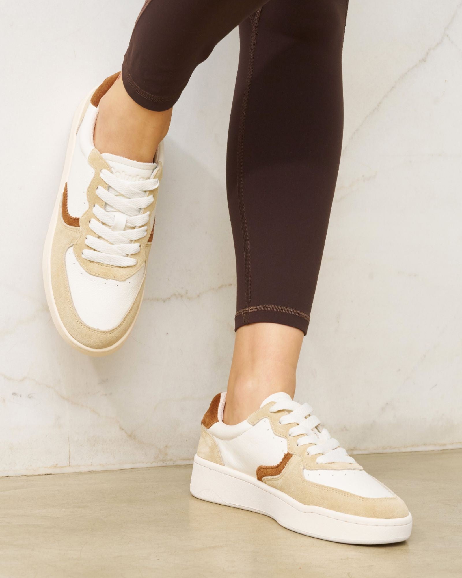 WomensSneakersThe RomaLeather ColorsEarthy Neutrals