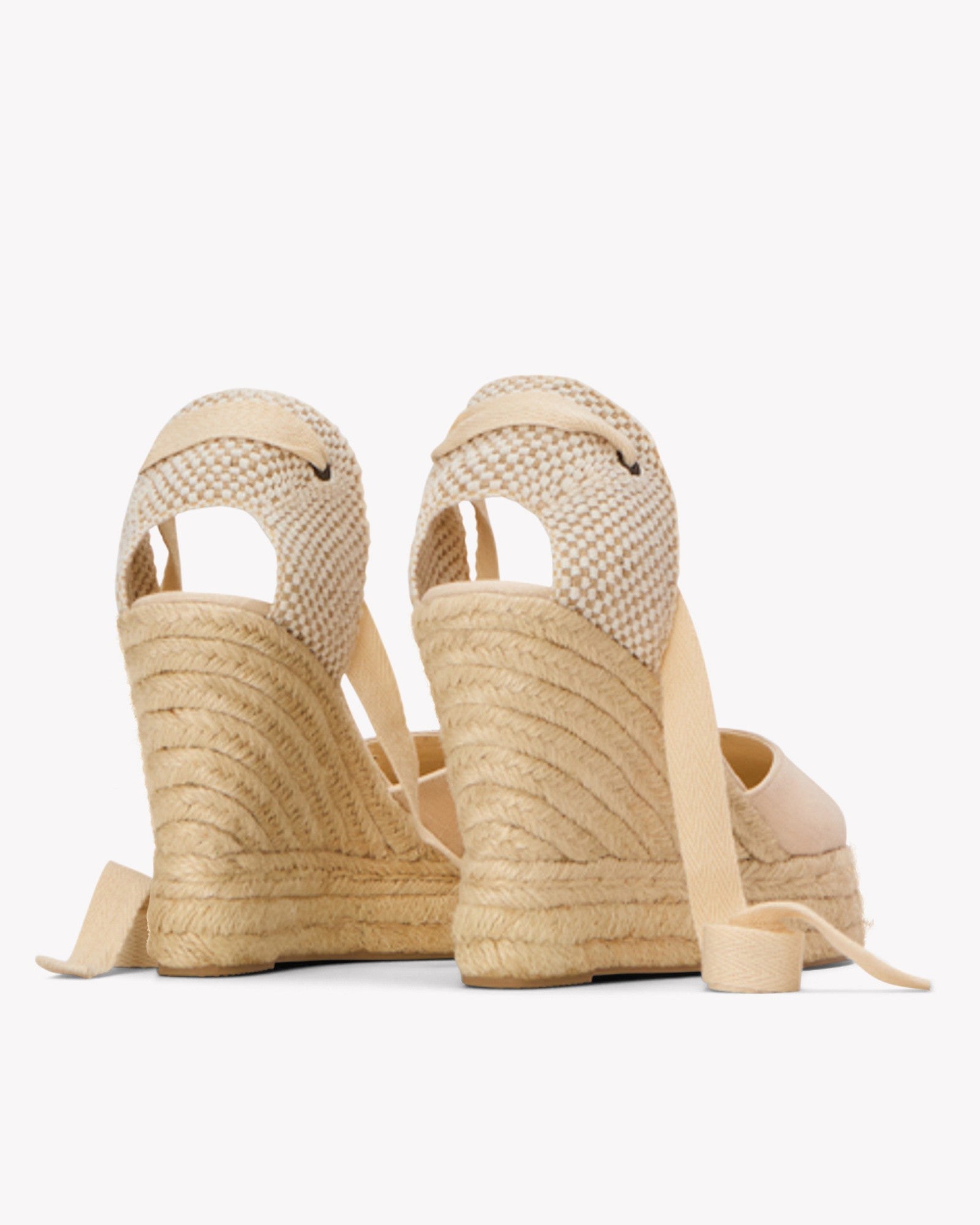 WomensEspadrillesThe Platform WedgeLinen ColorsLa Concha Ivory