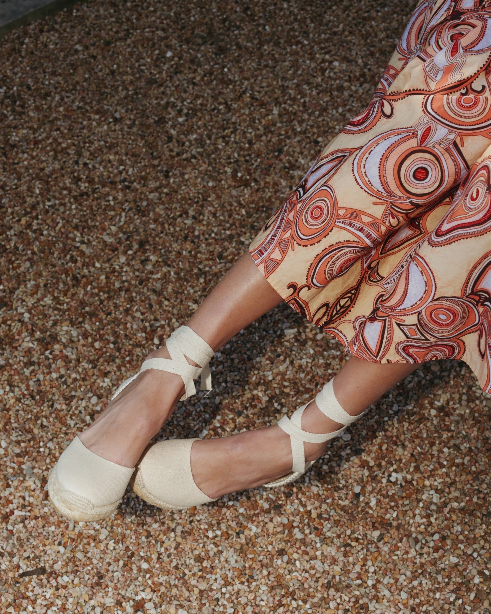 WomensEspadrillesThe Marseille WedgeLinen ColorsLa Concha Ivory