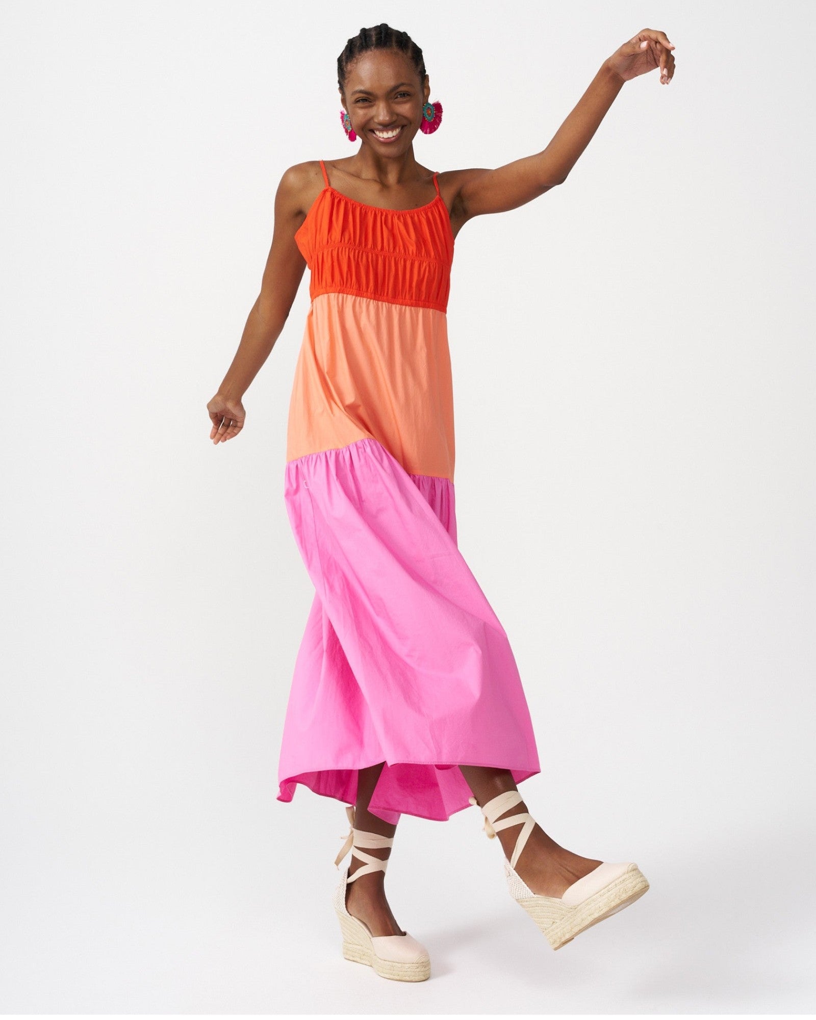 WomensEspadrillesThe Platform WedgeLinen ColorsLa Concha Ivory