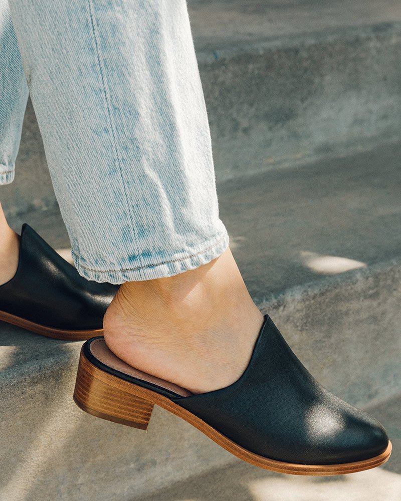 WomensMulesThe Venetian MuleLeather ColorsBlack