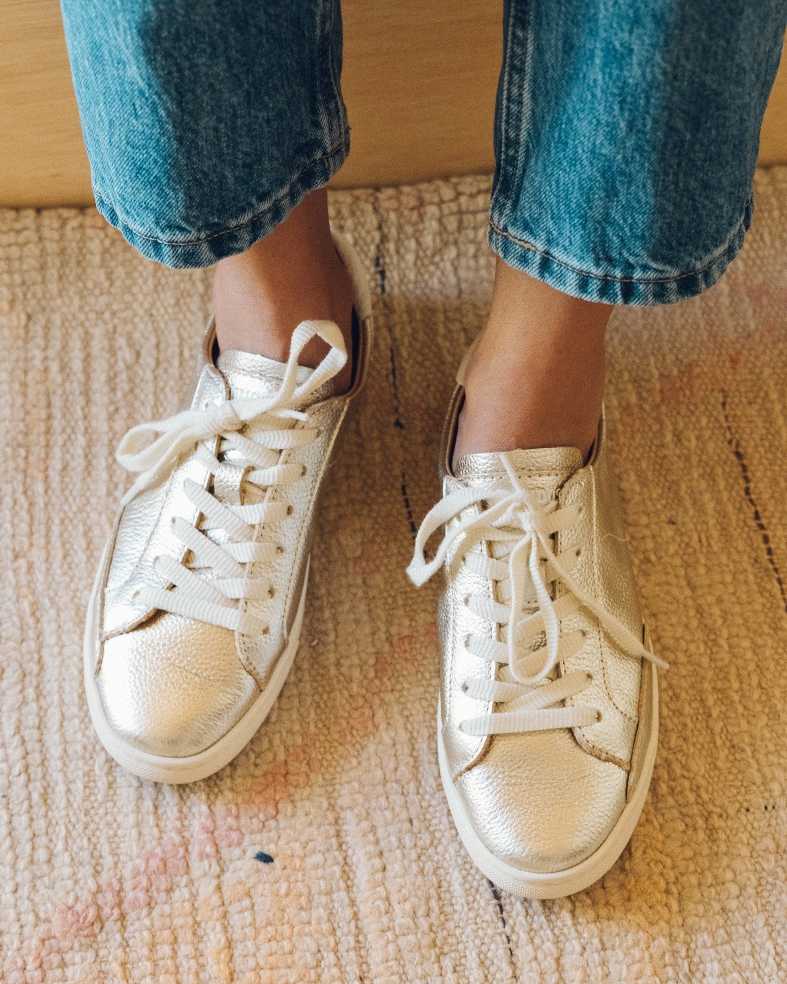 WomensSneakersThe IbizaLeather ColorsPlatinum