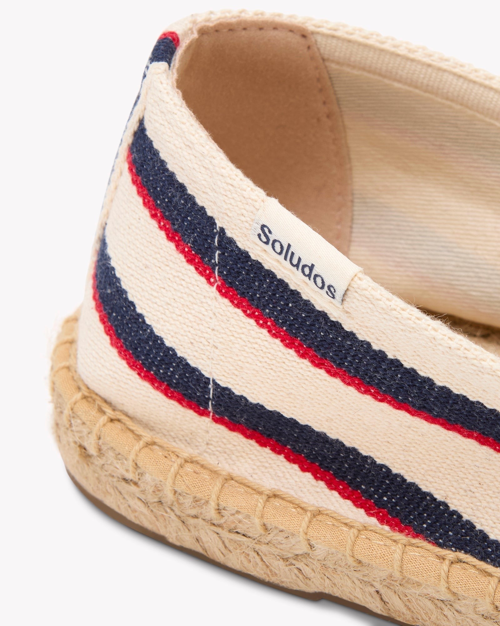 WomensEspadrillesThe OriginalWoven StripesClassic  Ivory  Navy  Red