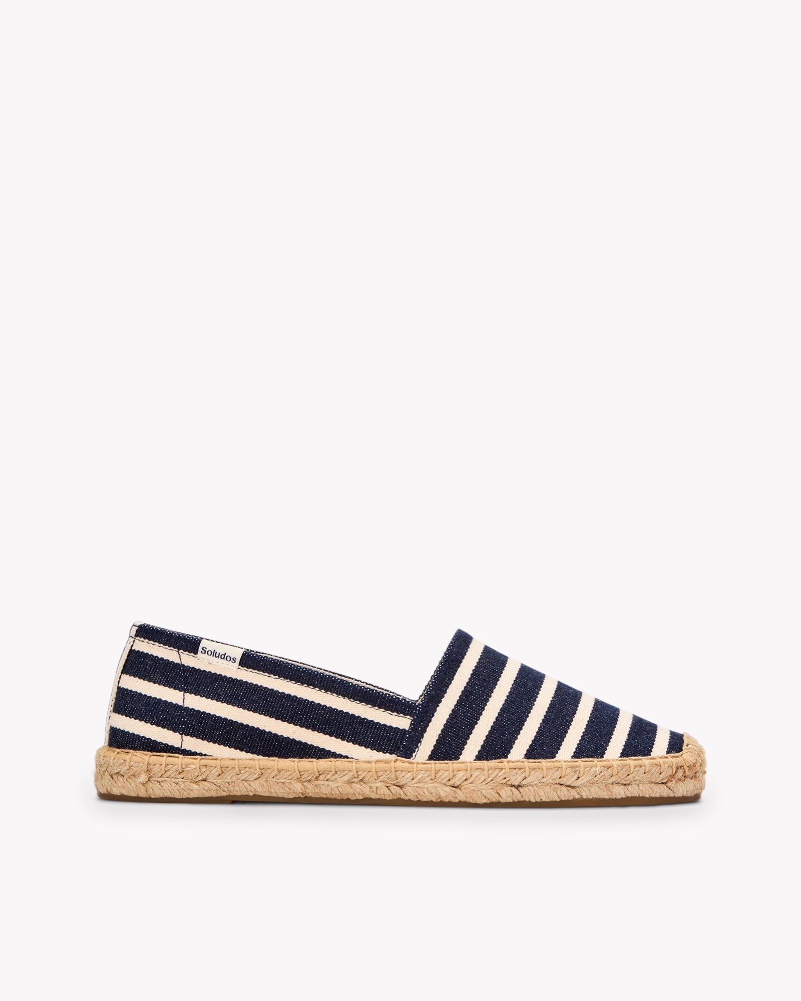 WomensEspadrillesThe OriginalWoven StripesClassic  Navy  Ivory