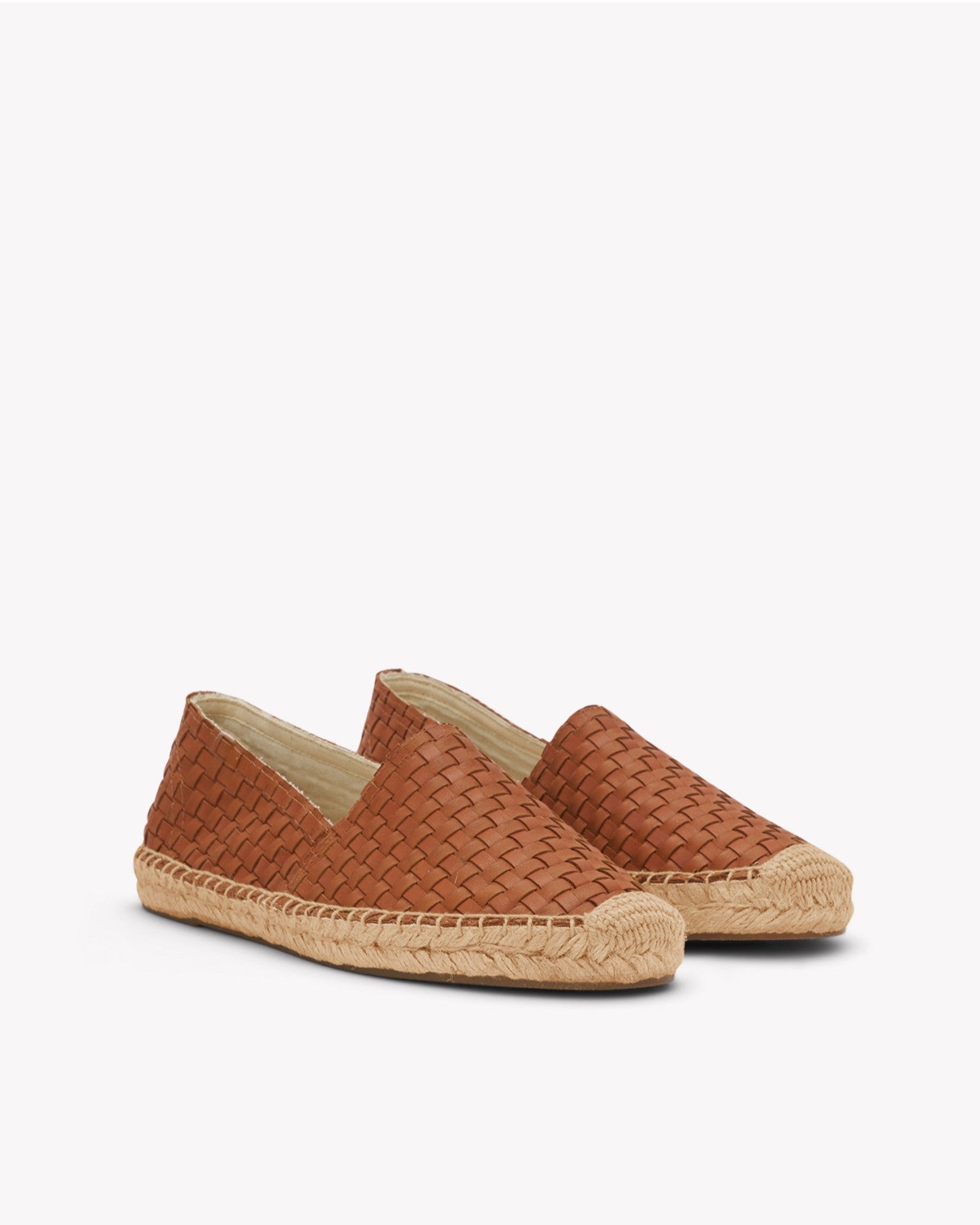 WomensEspadrillesThe OriginalWoven LeathersTan Brown