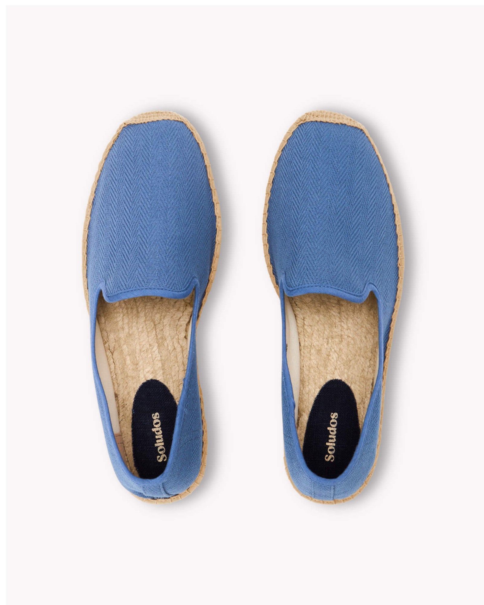 MensEspadrillesThe SmokingHerringbone ColorsBlue  Tonal