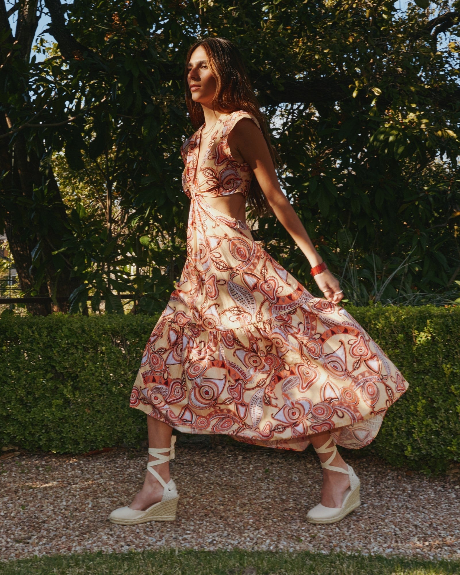 WomensEspadrillesThe Marseille WedgeLinen ColorsLa Concha Ivory