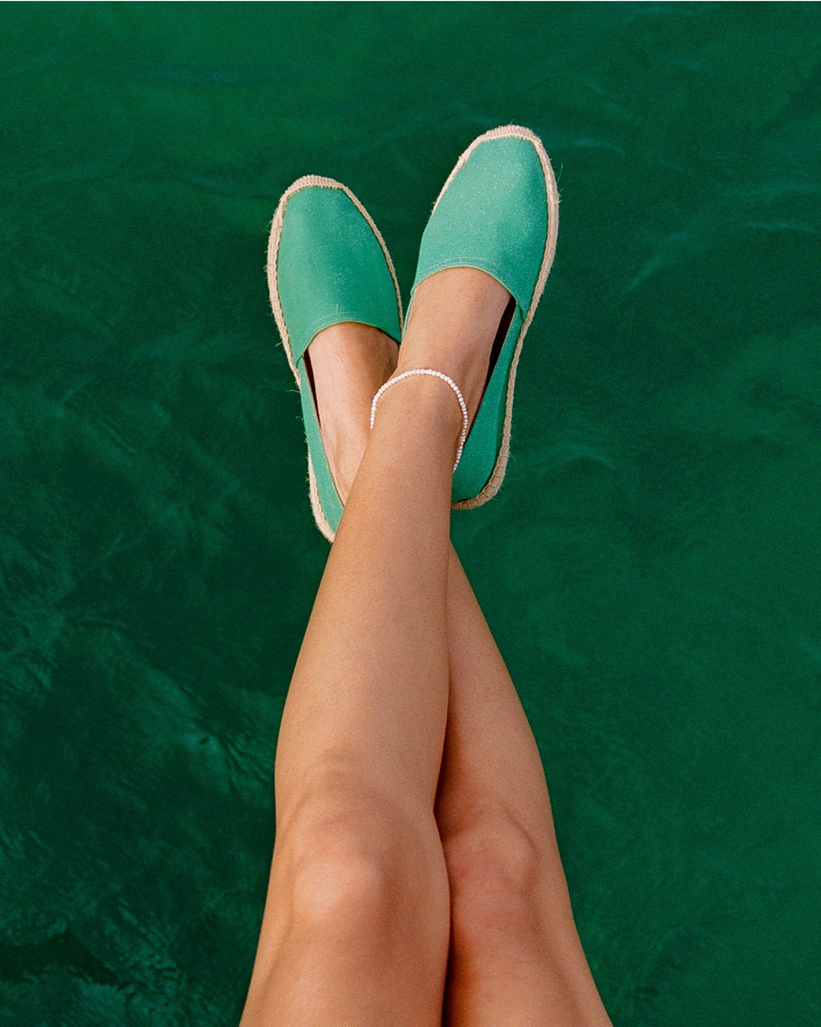 WomensEspadrillesThe Dali OriginalCanvas ColorsFiji Green