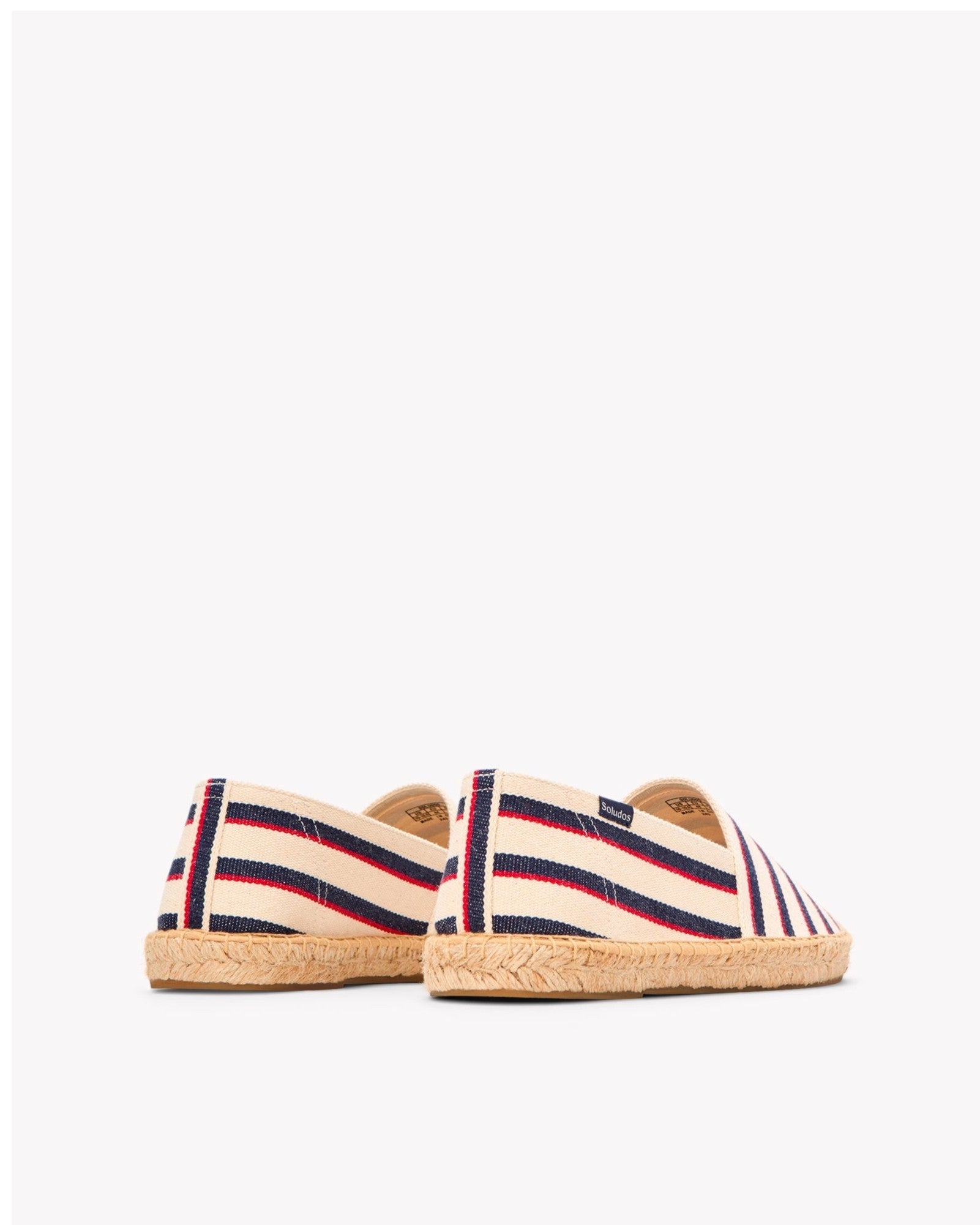 MensEspadrillesThe OriginalWoven StripesClassic  Ivory  Navy  Red