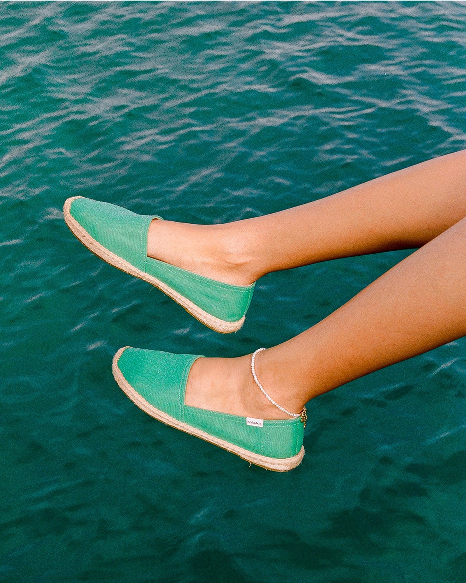 WomensEspadrillesThe Dali OriginalCanvas ColorsFiji Green