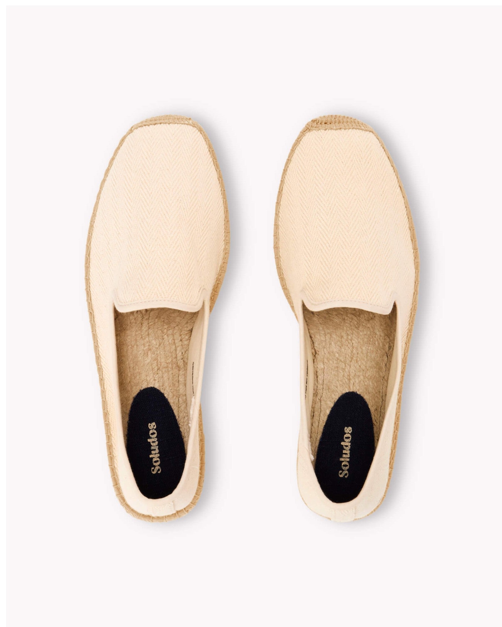 MensEspadrillesThe SmokingHerringbone ColorsIvory  Tonal