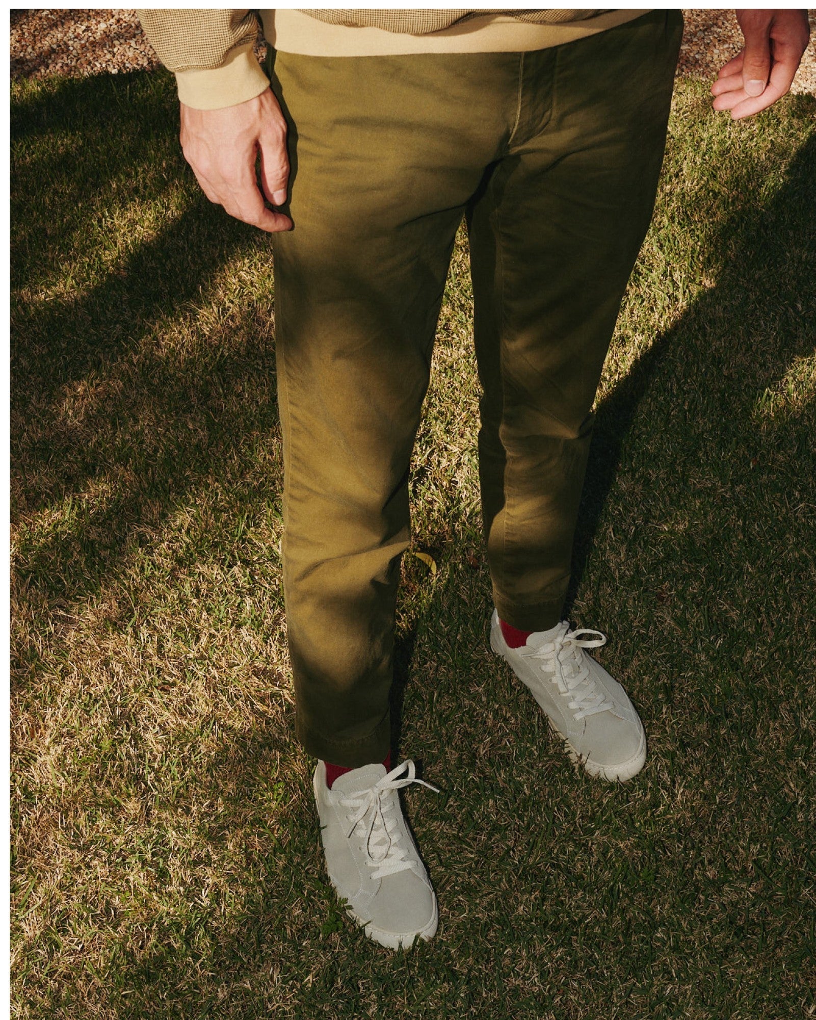 MensSneakersThe IbizaLeather ColorsStucco Gray