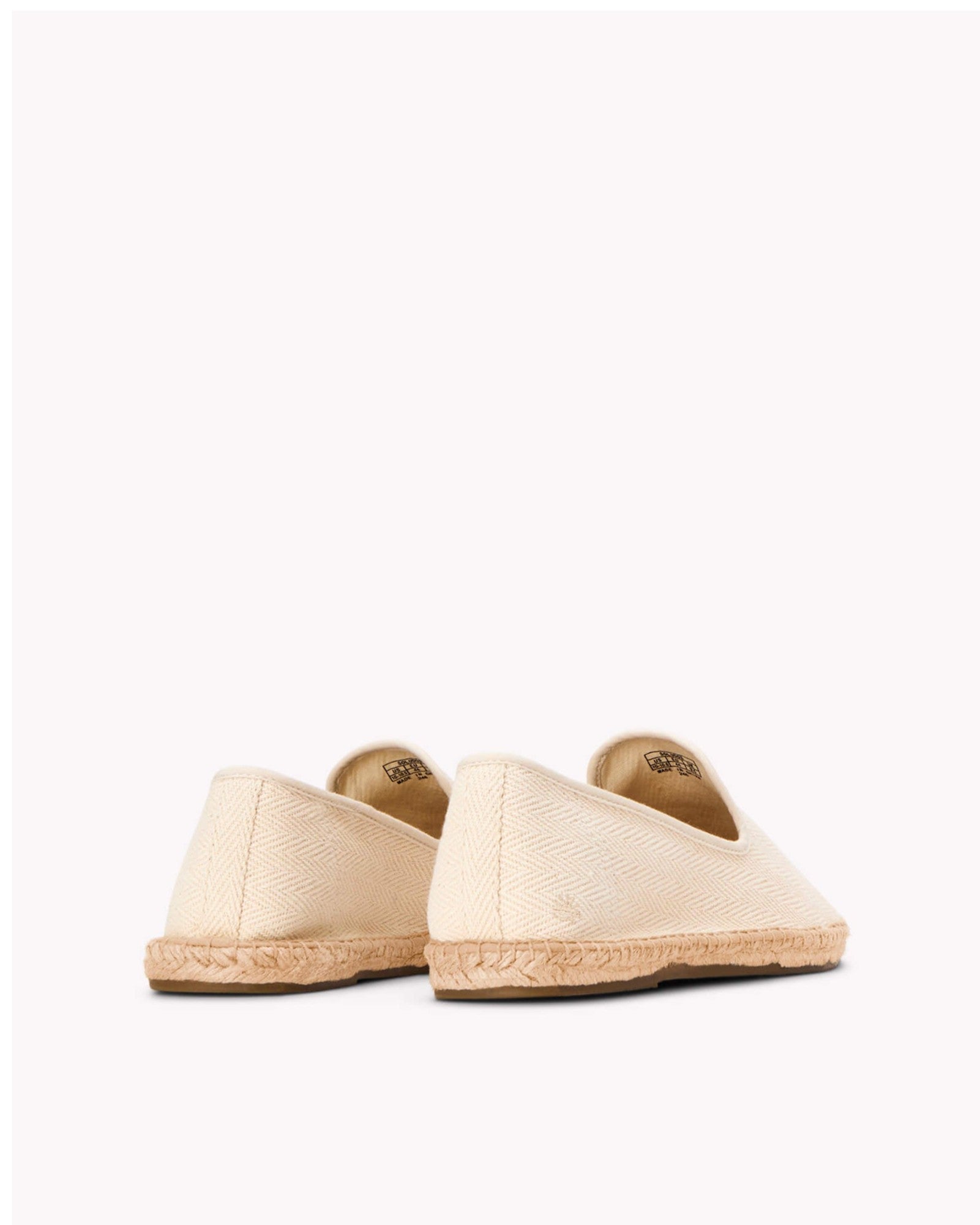 MensEspadrillesThe SmokingHerringbone ColorsIvory  Tonal