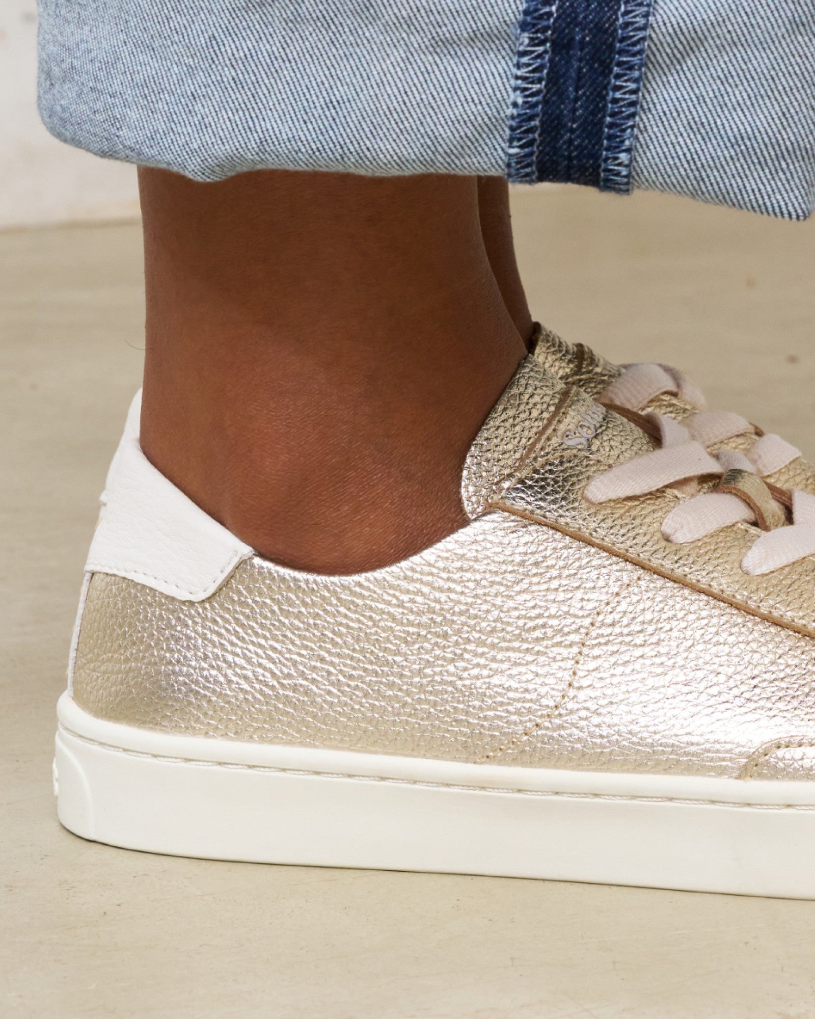 WomensSneakersThe IbizaLeather ColorsPlatinum