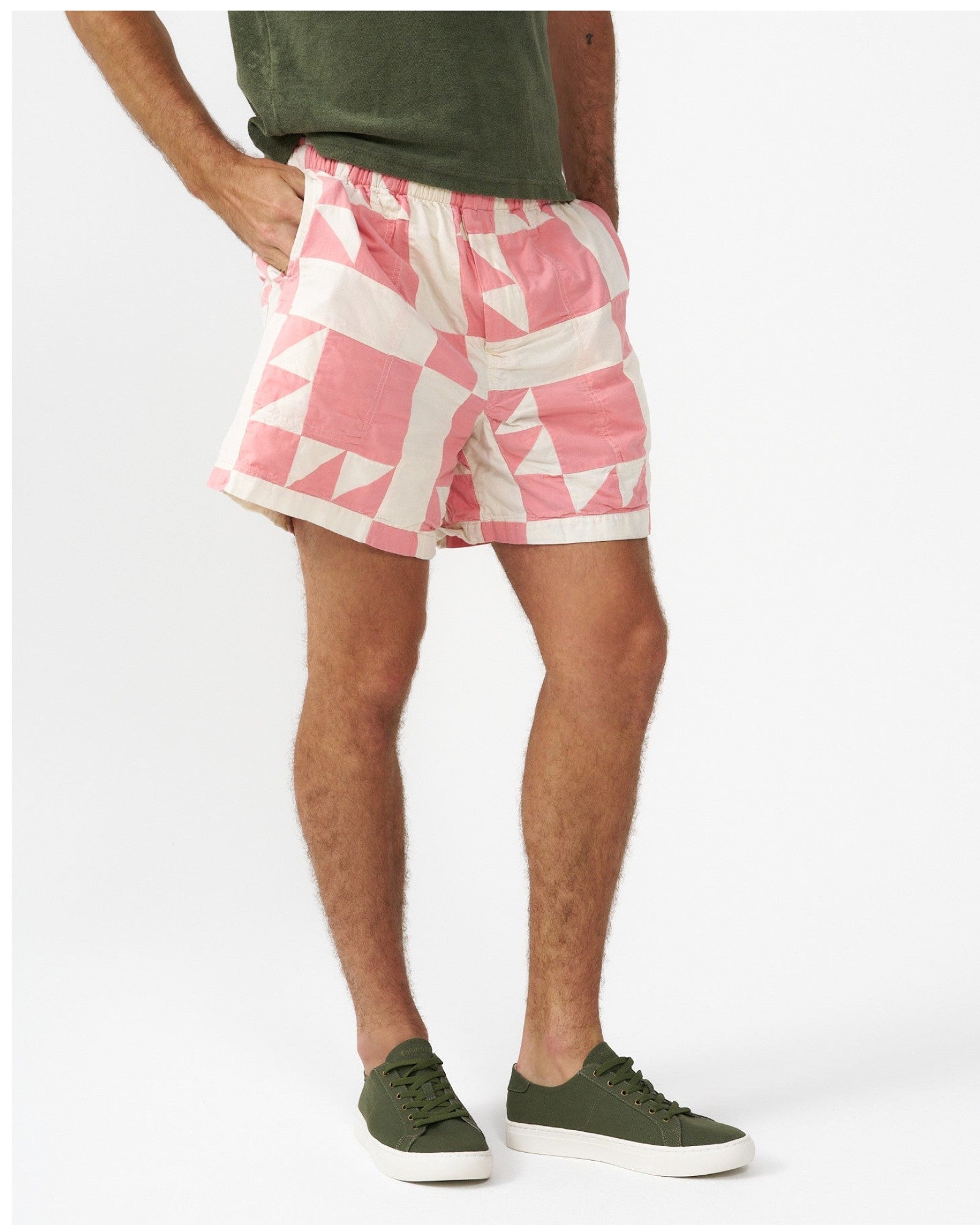 MensSneakersThe IbizaCanvas ColorsOliva Green