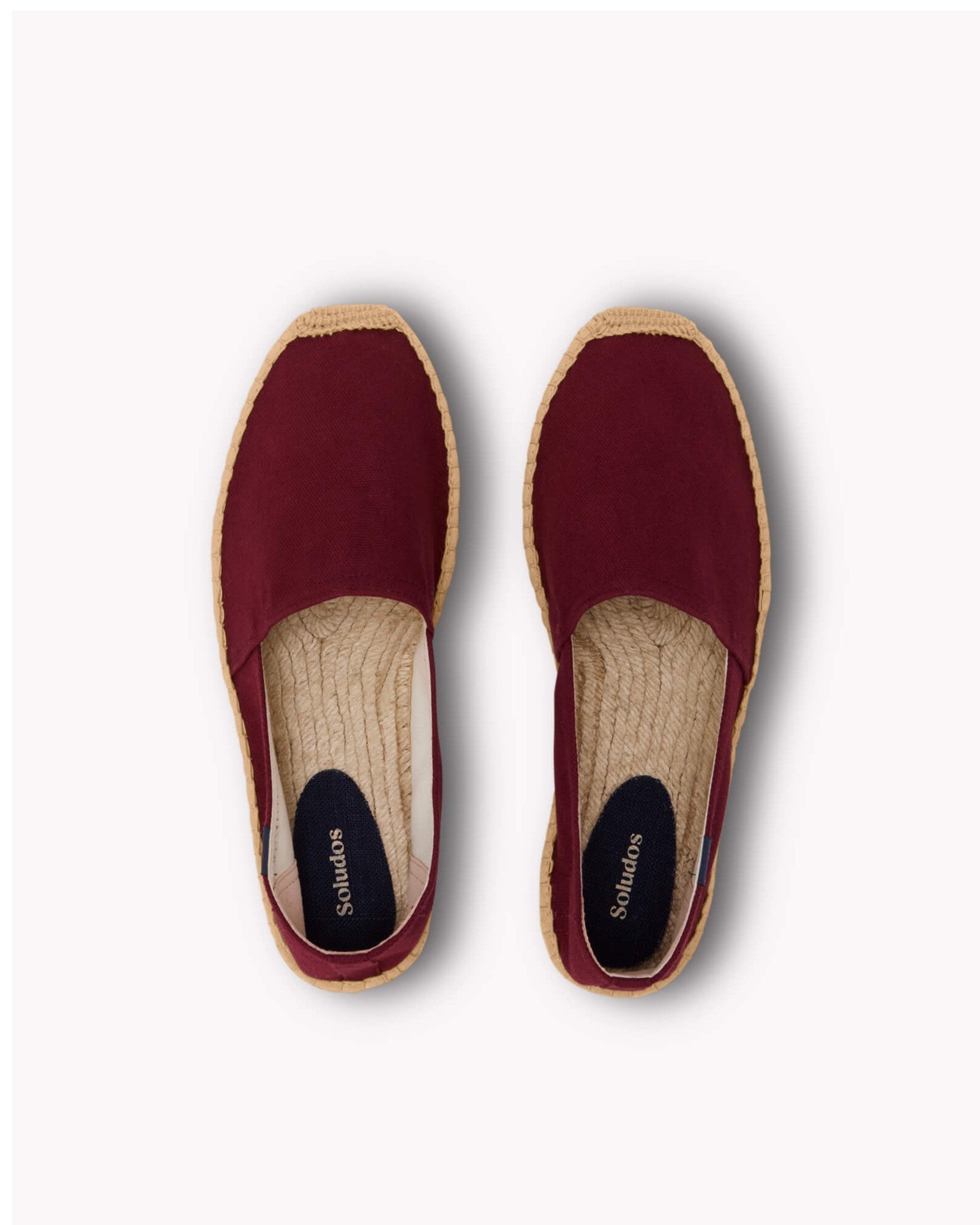 MensEspadrillesThe Dali OriginalCanvas ColorsCabernet Red