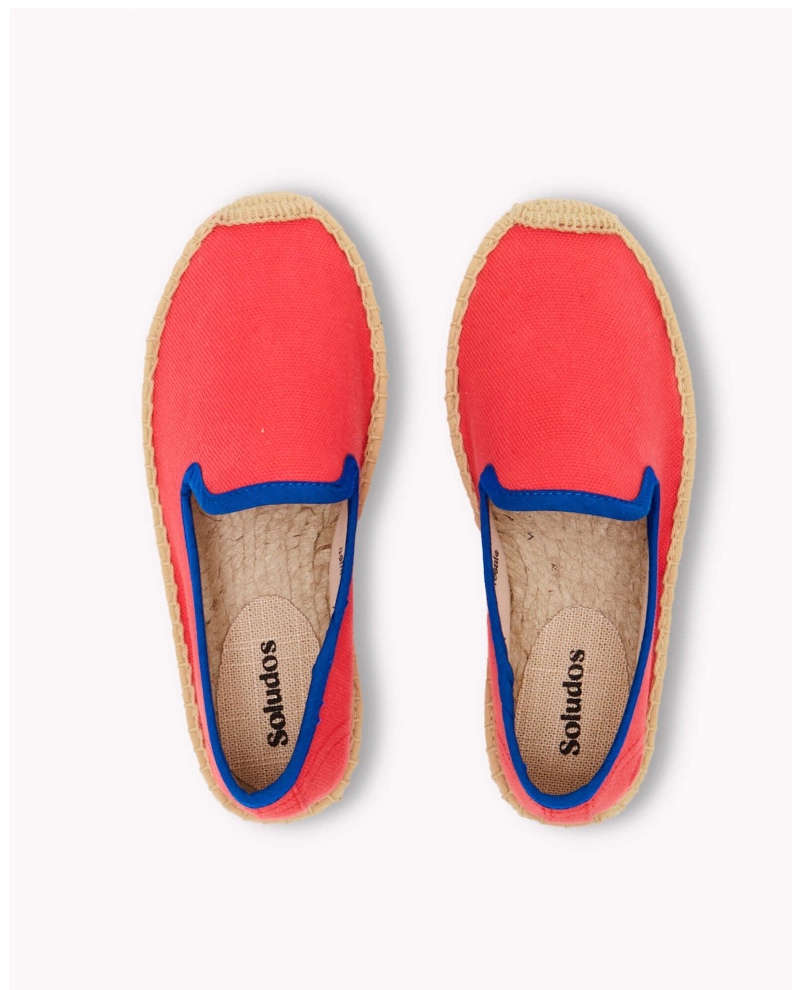The Smoking Slipper  Contrast Piping  Red  Blue  Kids