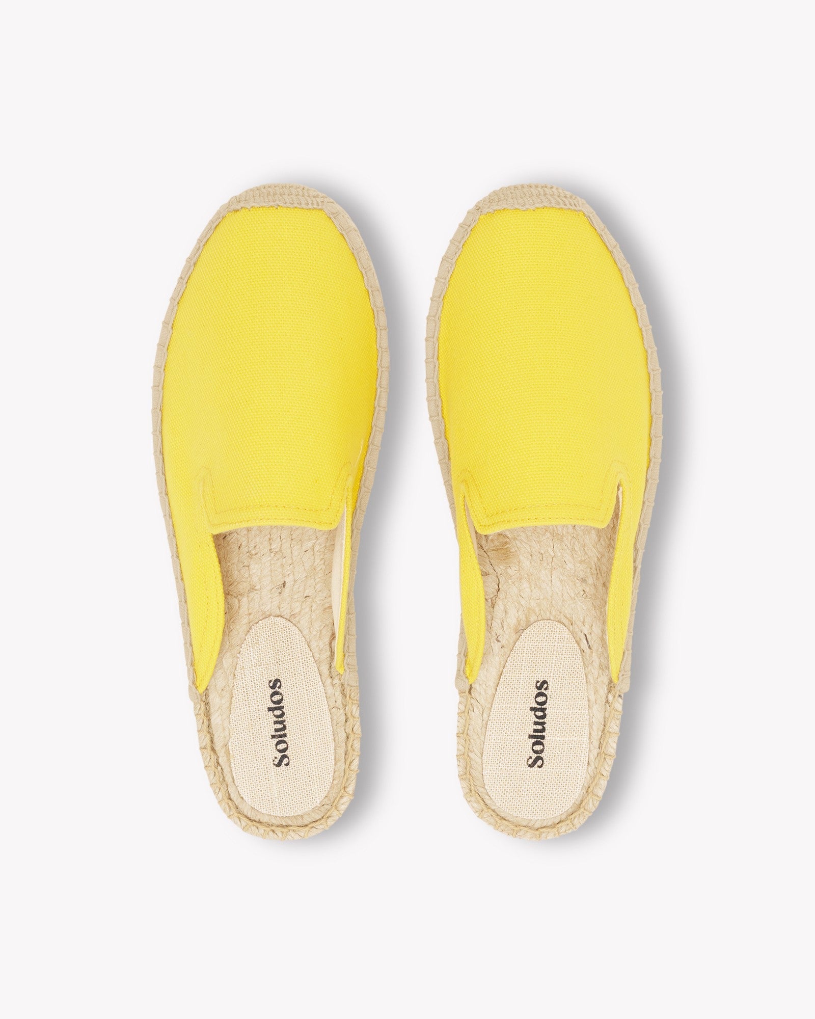WomensEspadrillesThe Dali MuleCanvas ColorsSol Yellow