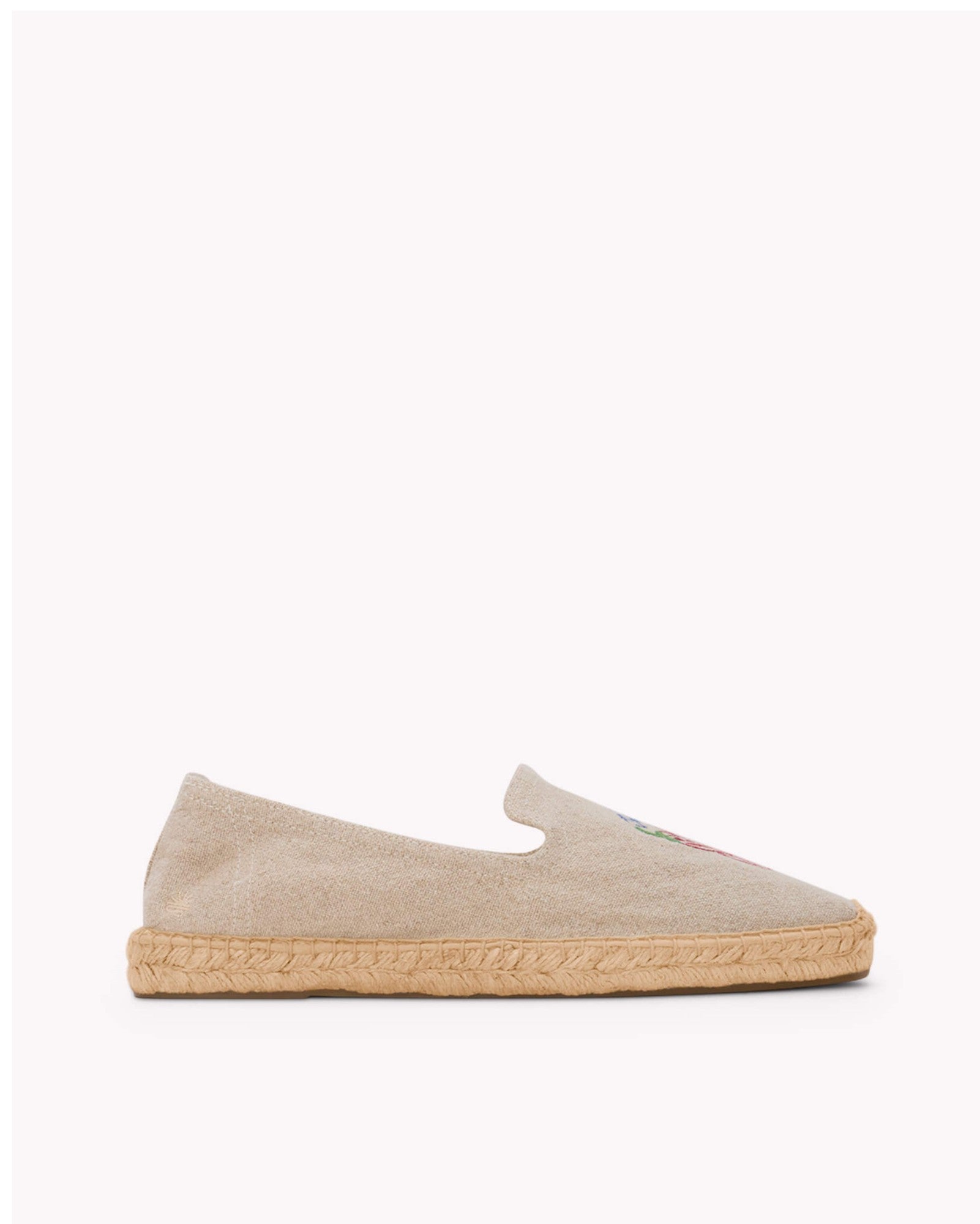 MensEspadrillesThe SmokingEmbroideryNatural Undyed  Just Chillin