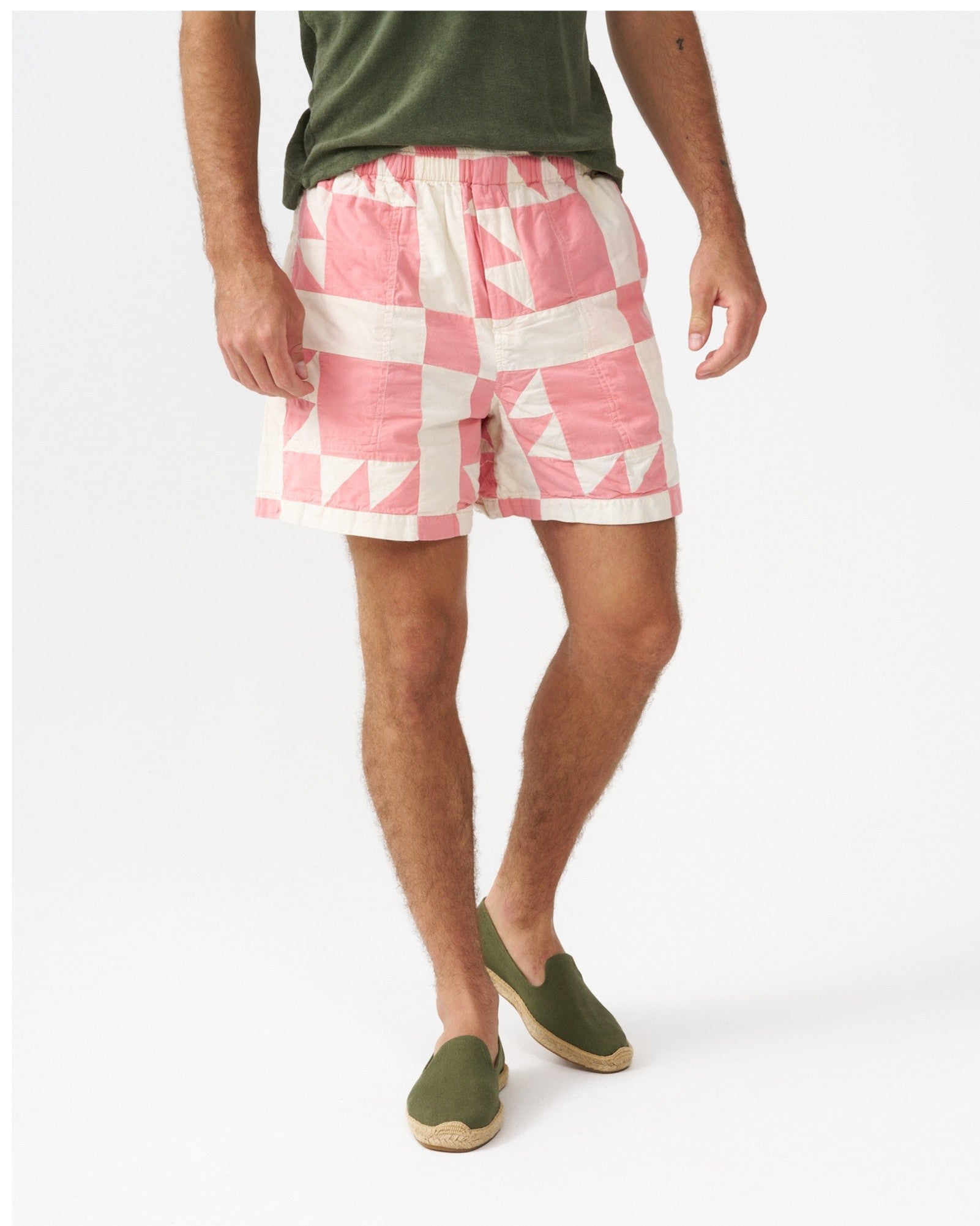 MensEspadrillesThe SmokingWoven ColorsOliva Green