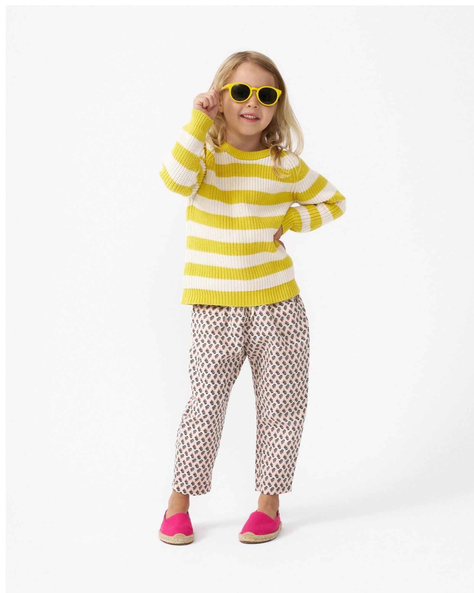 The Original Espadrille  Dali Colors  Core  Calypso Pink  Kids