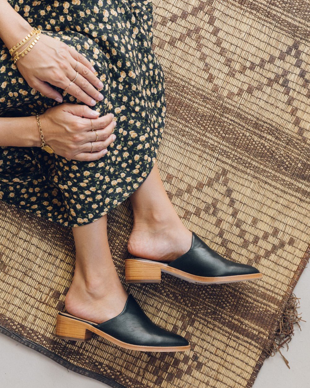 WomensMulesThe Venetian MuleLeather ColorsBlack