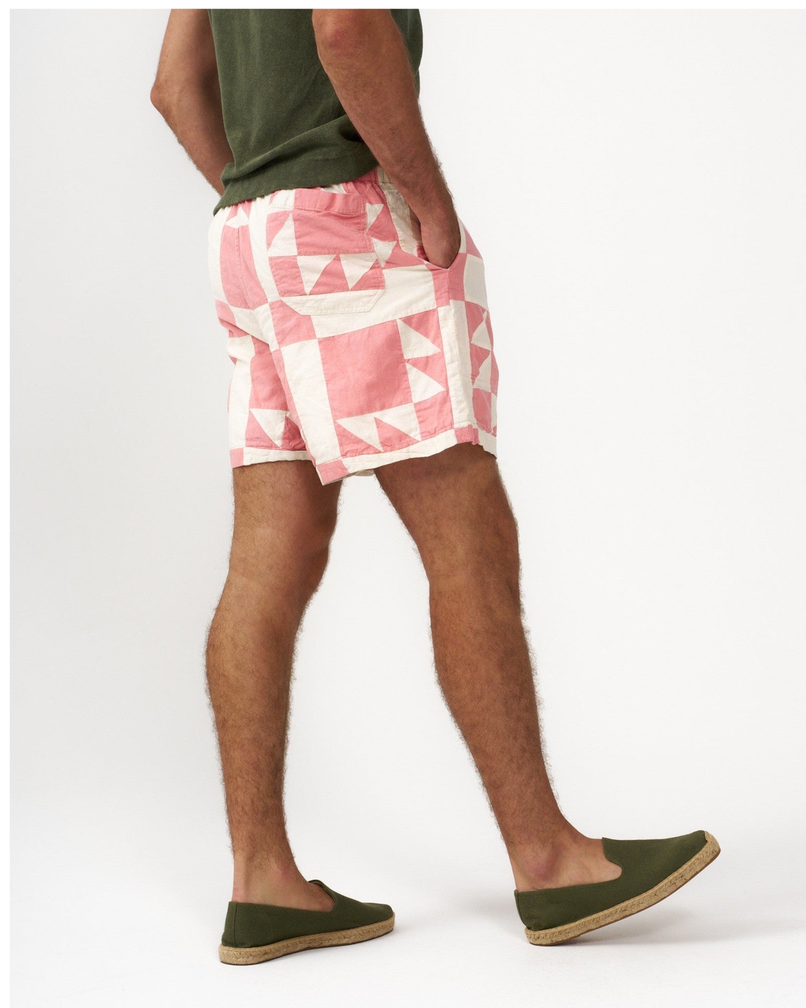 MensEspadrillesThe SmokingWoven ColorsOliva Green