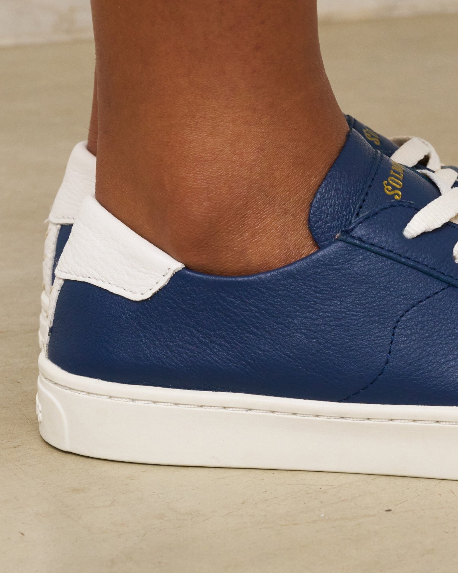 WomensSneakersThe IbizaLeather ColorsMarine Blue