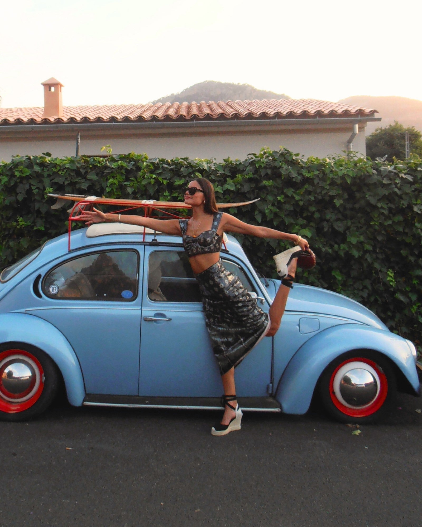 WomensEspadrillesThe Marseille WedgeLinen ColorsNoche Black