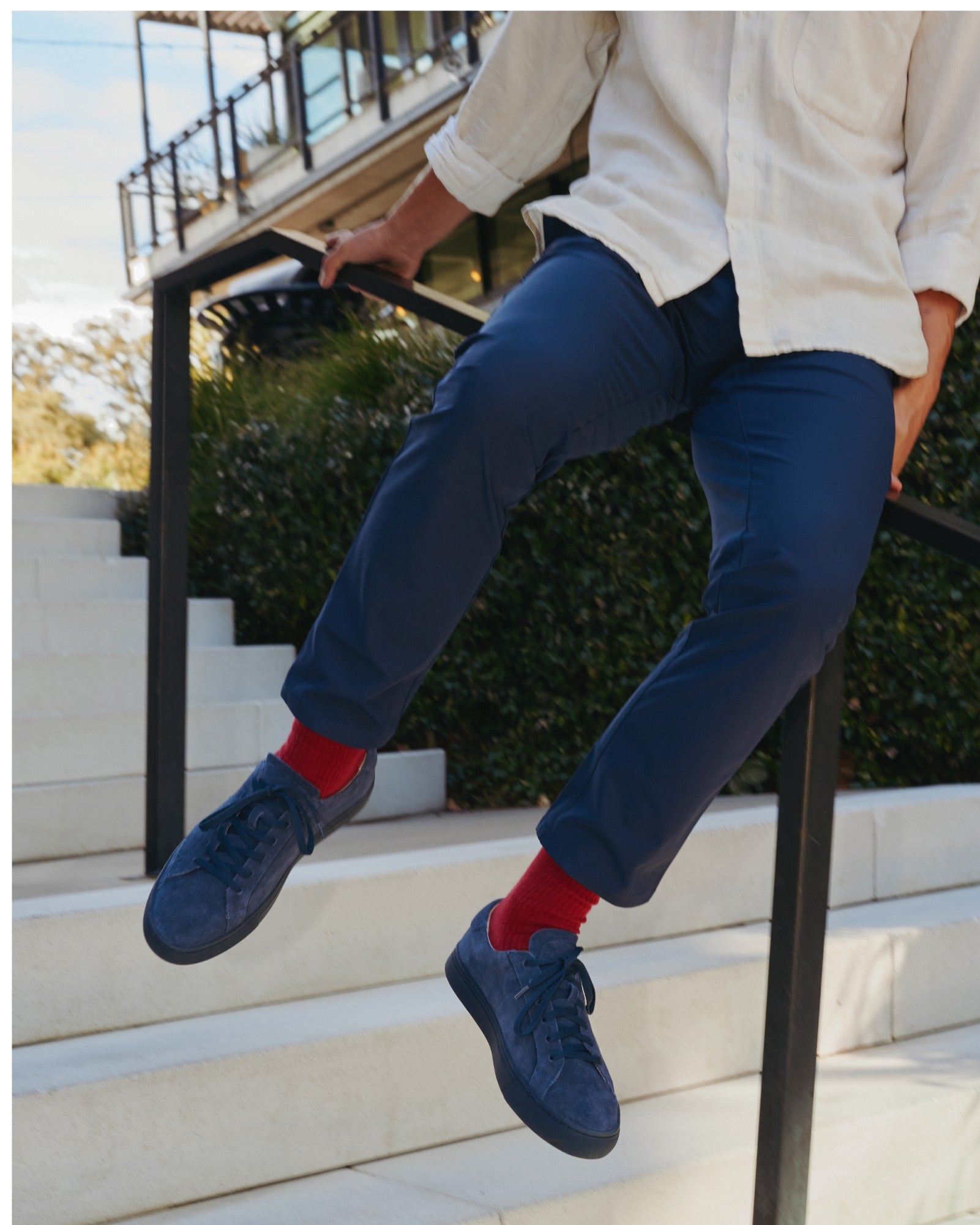 MensSneakersThe IbizaLeather ColorsArmada Blue