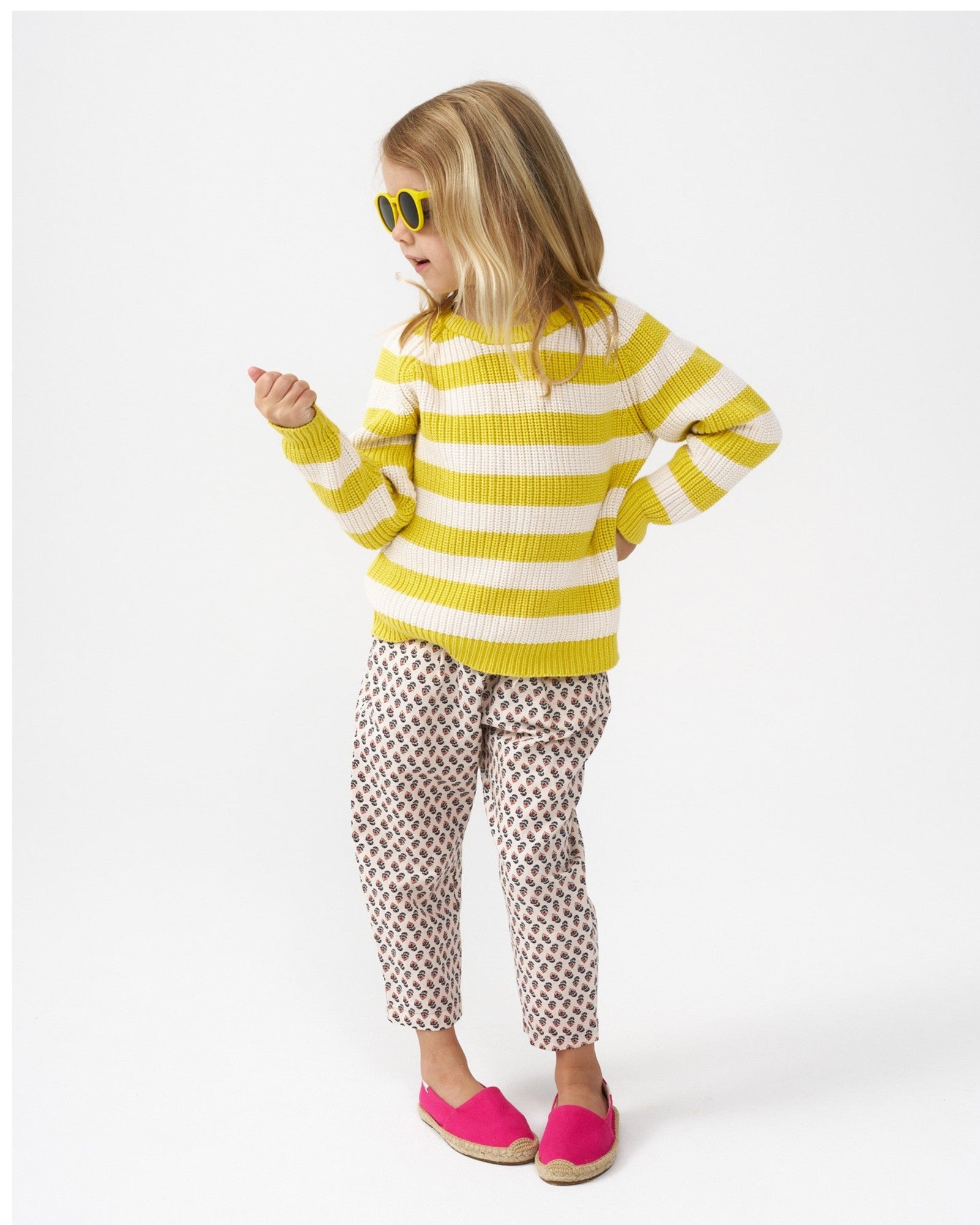 The Original Espadrille  Dali Colors  Core  Calypso Pink  Kids