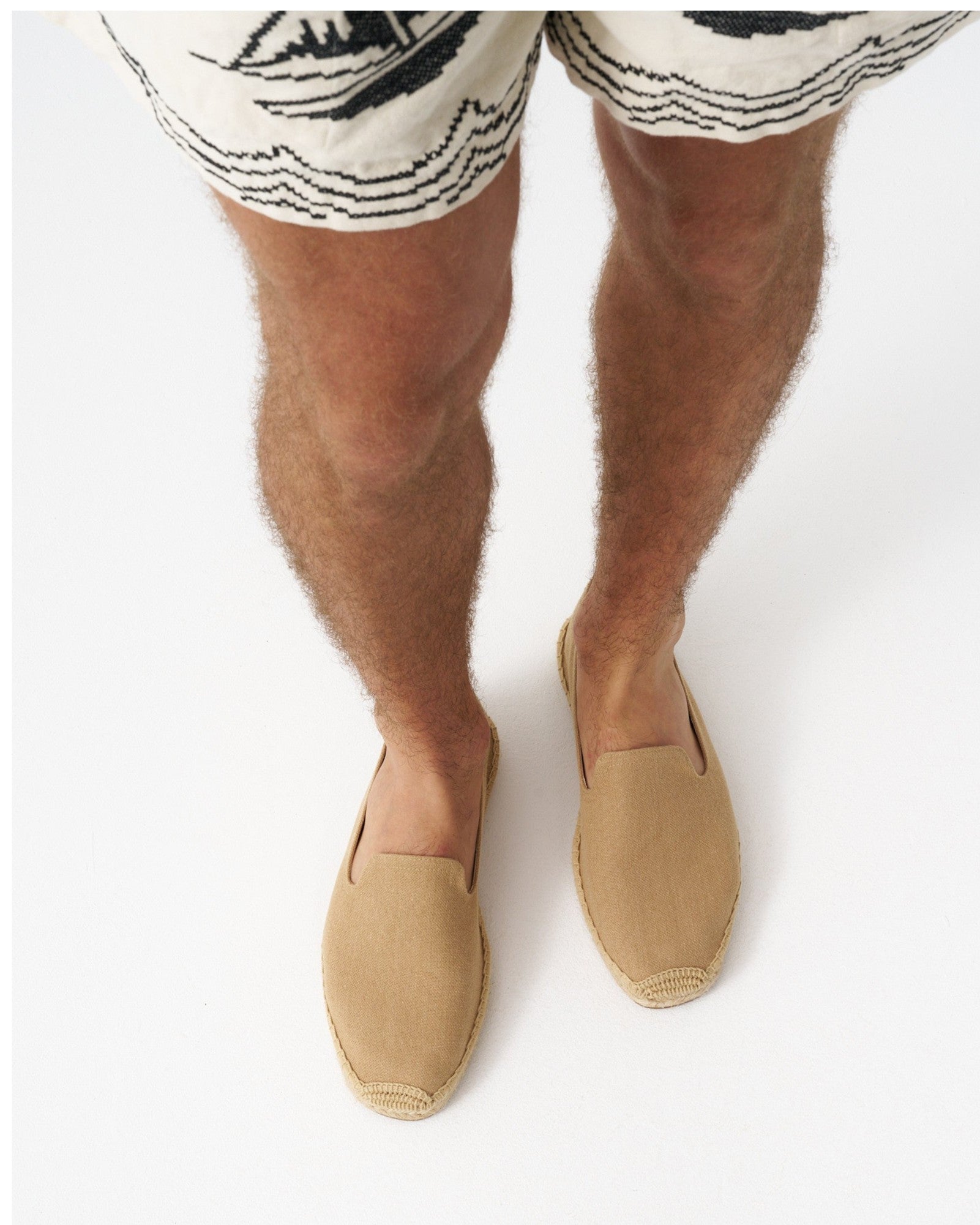 MensEspadrillesThe SmokingWoven ColorsCafe Taupe