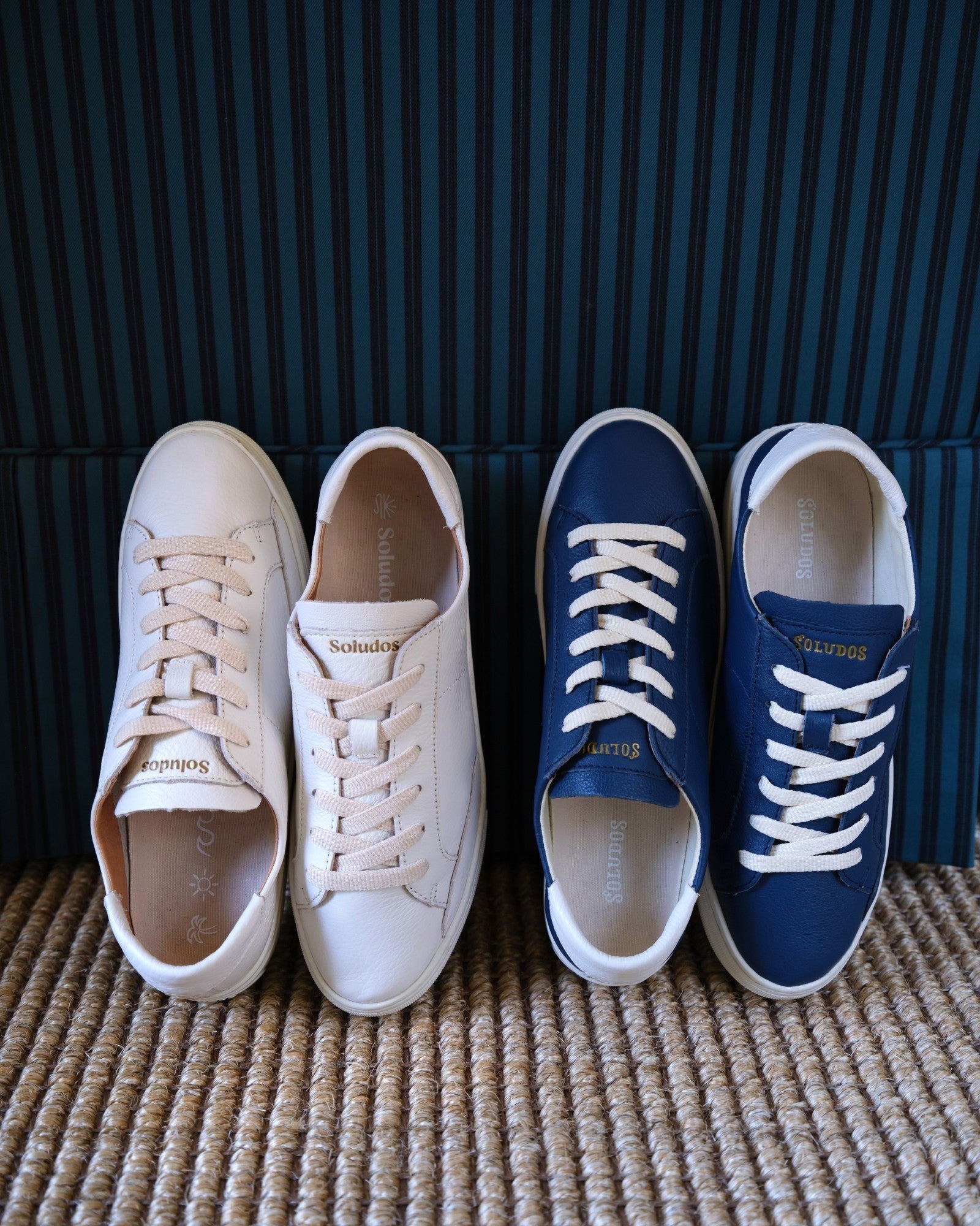 WomensSneakersThe IbizaLeather ColorsMarine Blue