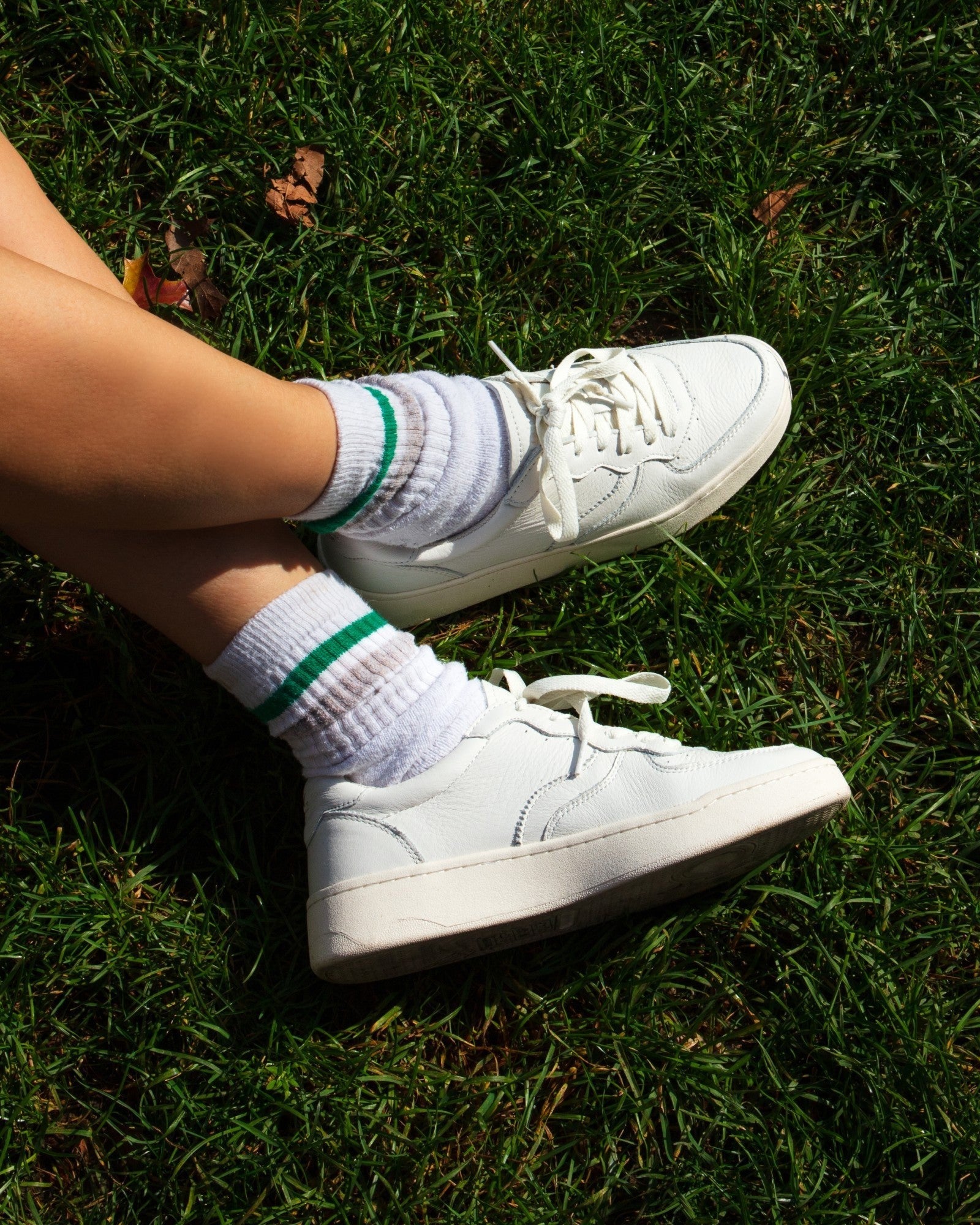 WomensSneakersThe RomaLeather ColorsOasis White