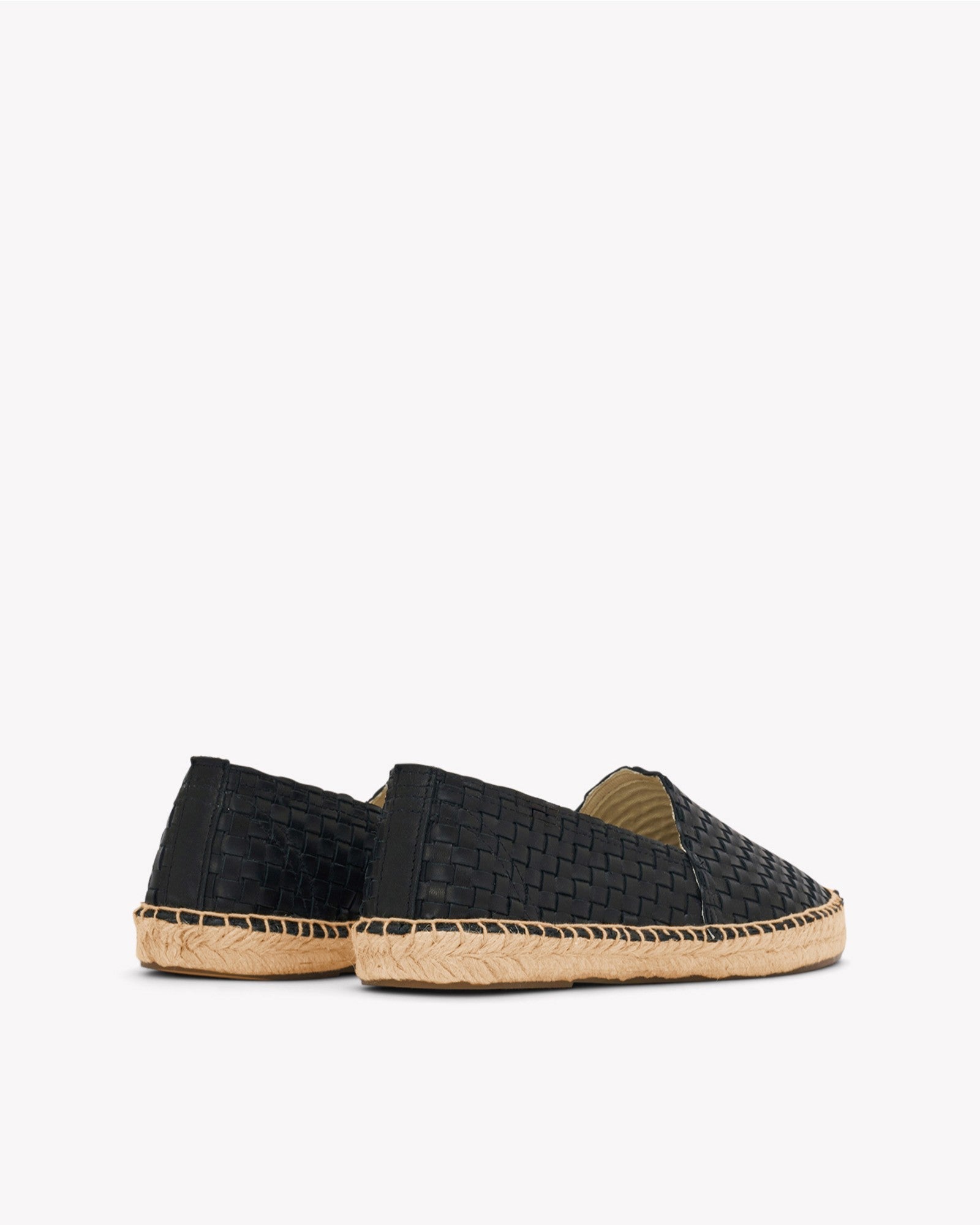 WomensEspadrillesThe OriginalWoven LeathersNoche Black