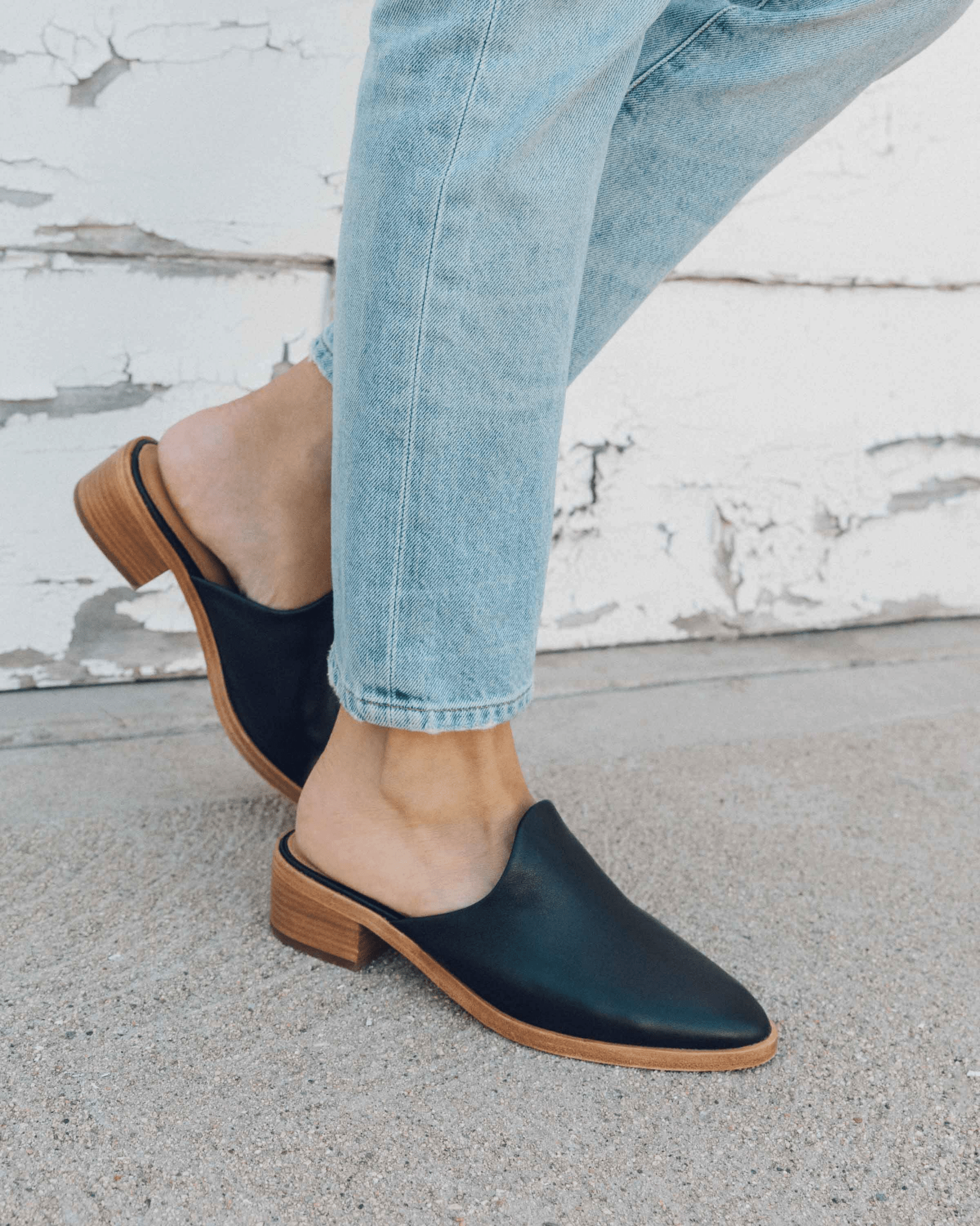 WomensMulesThe Venetian MuleLeather ColorsBlack